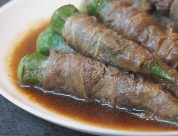 秋葵腐皮卷正宗做法，鲜香软嫩三步搞定-图2