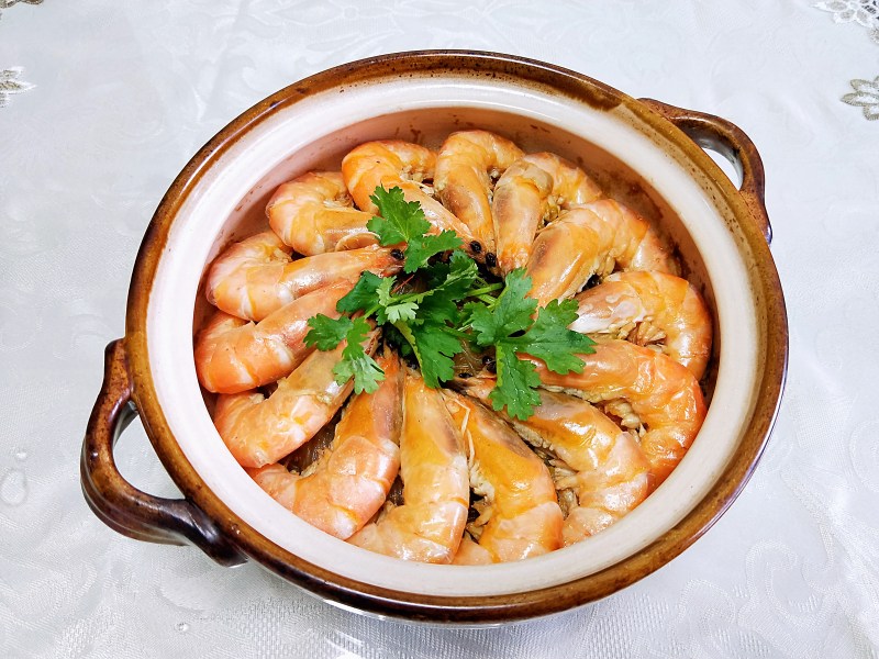 大叶焗红虾家常做法，鲜香入味超简单-图5