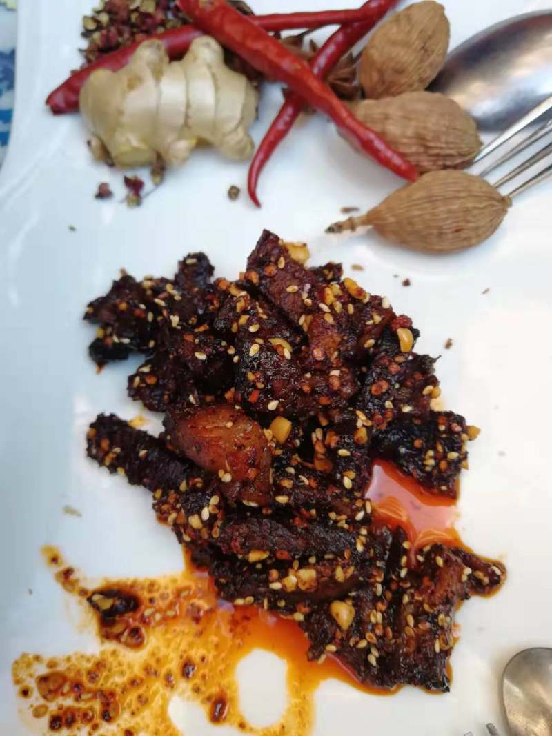 麻辣牛肉卷正宗做法大全-图4