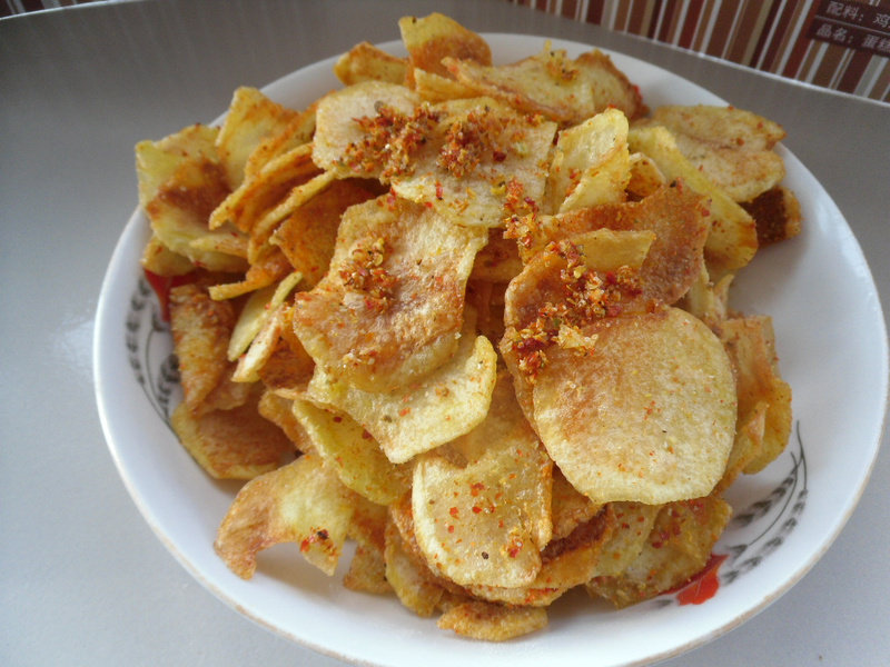 家常辣味土豆片做法大全，香辣酥脆超下饭-图8