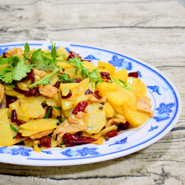 家常辣味土豆片做法大全，香辣酥脆超下饭-图10