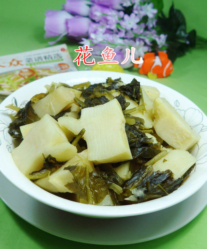 雪菜煮雷笋正宗做法大全，鲜香脆嫩一学就会-图1