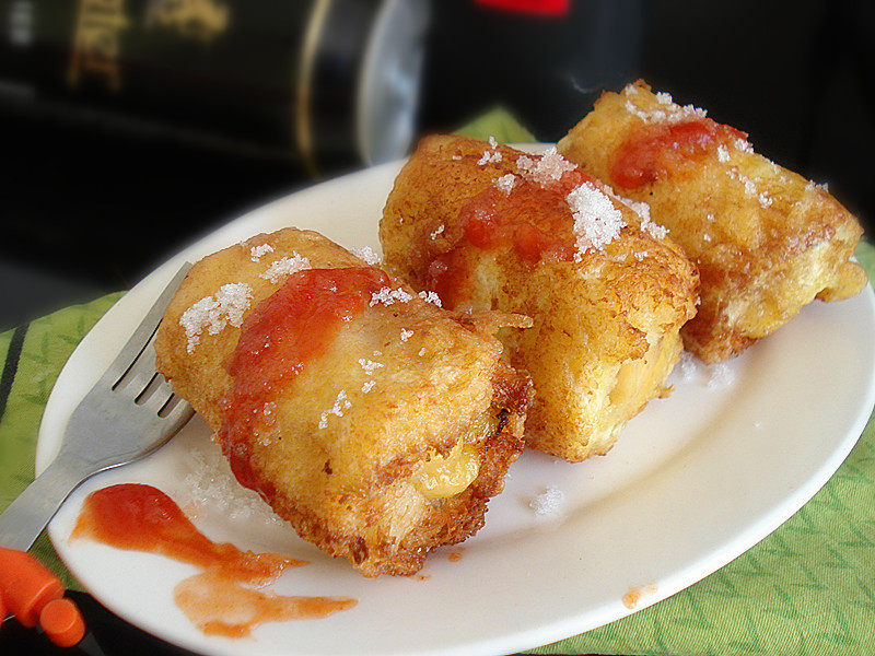 香蕉烤吐司十种美味做法，轻松享受早餐新花样-图3