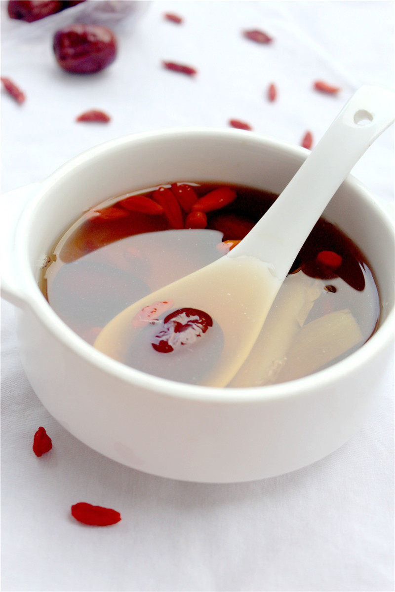 正宗红薯枸杞汤做法，美味养生秘诀全解析-图1