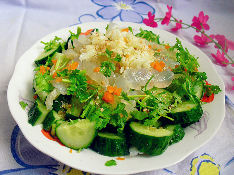 黄瓜海蜇头做法详解：清爽凉菜的正确步骤-图4