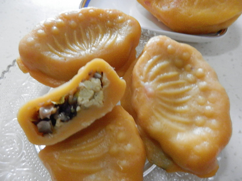 奶香黄金馅正宗做法，这样做好吃极了-图2