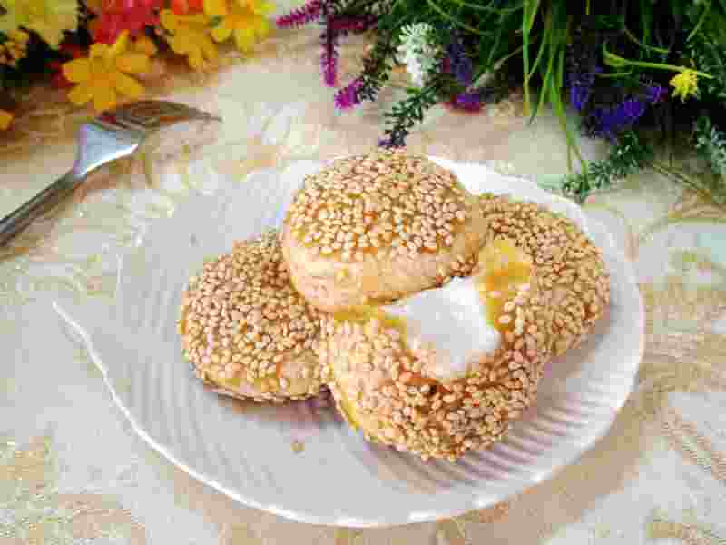 10种酸奶芝麻饼做法，美味秘诀全公开-图5