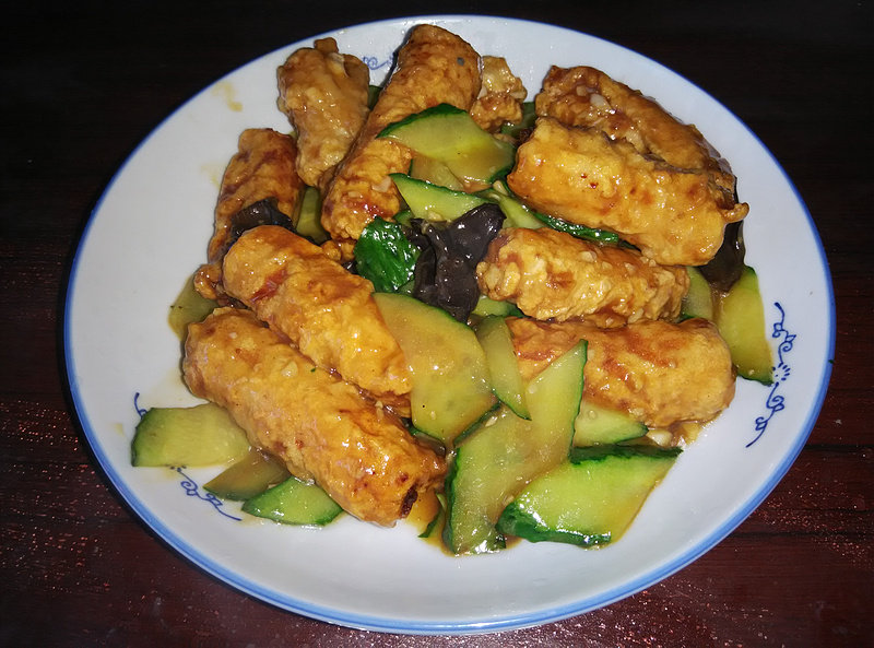 肉片炒三蔬做法大全：配料与步骤详解-图9