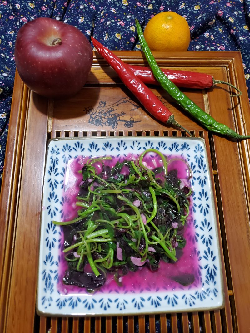 蒜烧红苋菜10种家常做法，鲜香软嫩超下饭-图3