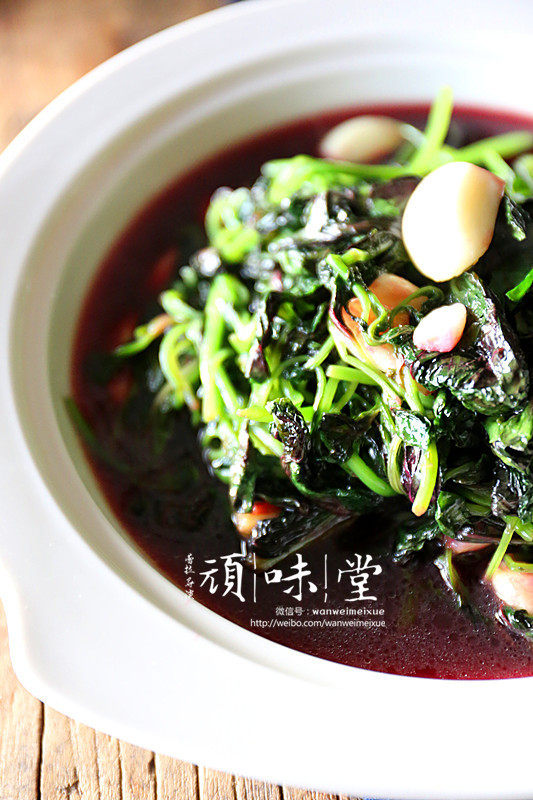 蒜烧红苋菜10种家常做法，鲜香软嫩超下饭-图8