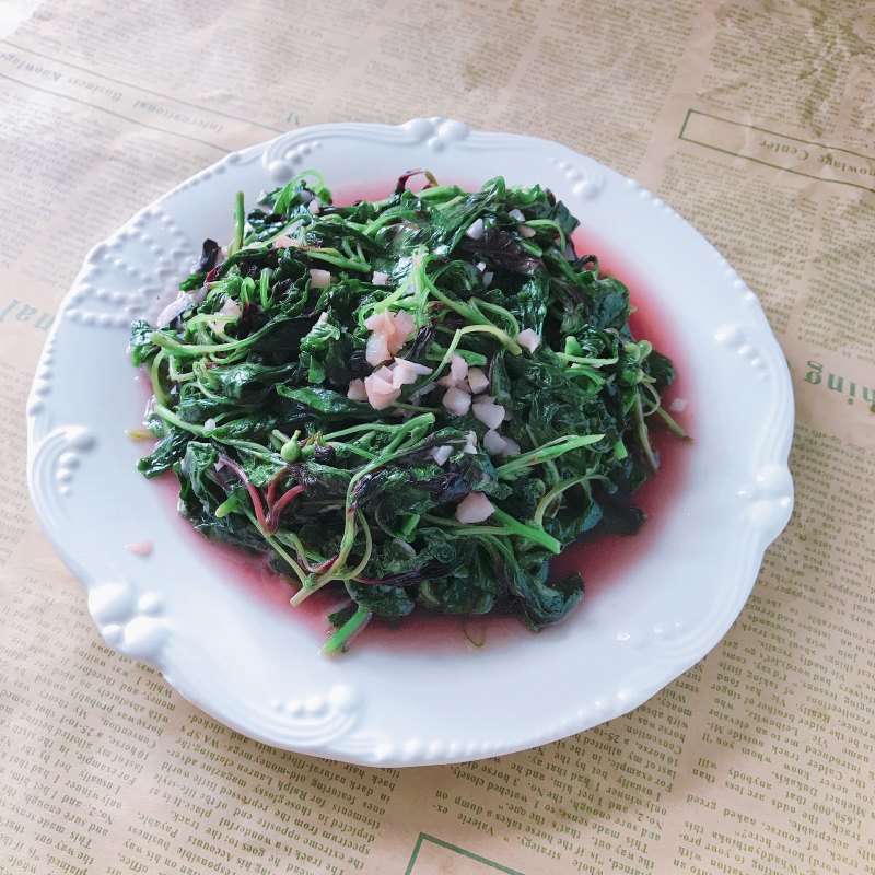蒜烧红苋菜10种家常做法，鲜香软嫩超下饭-图10