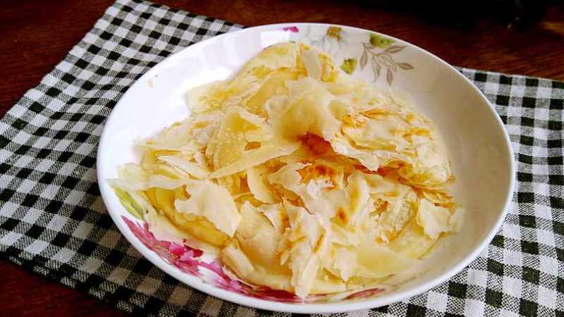 秘制手抓饼独家做法，酥脆香软超好吃-图3