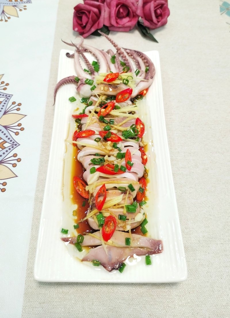 清灼鱿鱼筒的正确做法，鲜嫩弹牙的秘诀-图7