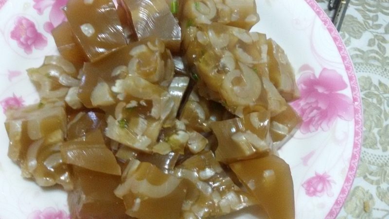 蒜蓉肉皮冻家常做法，这样做好吃极了-图9