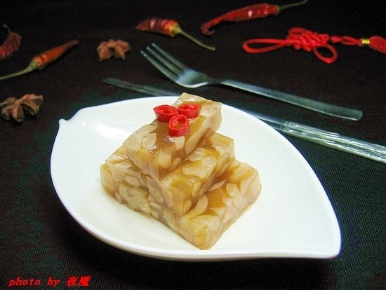 蒜蓉肉皮冻家常做法，这样做好吃极了-图10