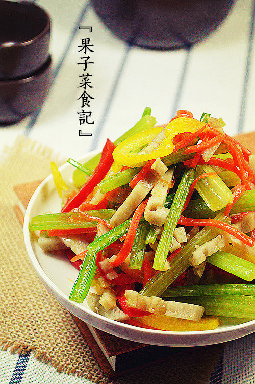 香芹炒卤藕十种家常做法，美味简单易学-图9