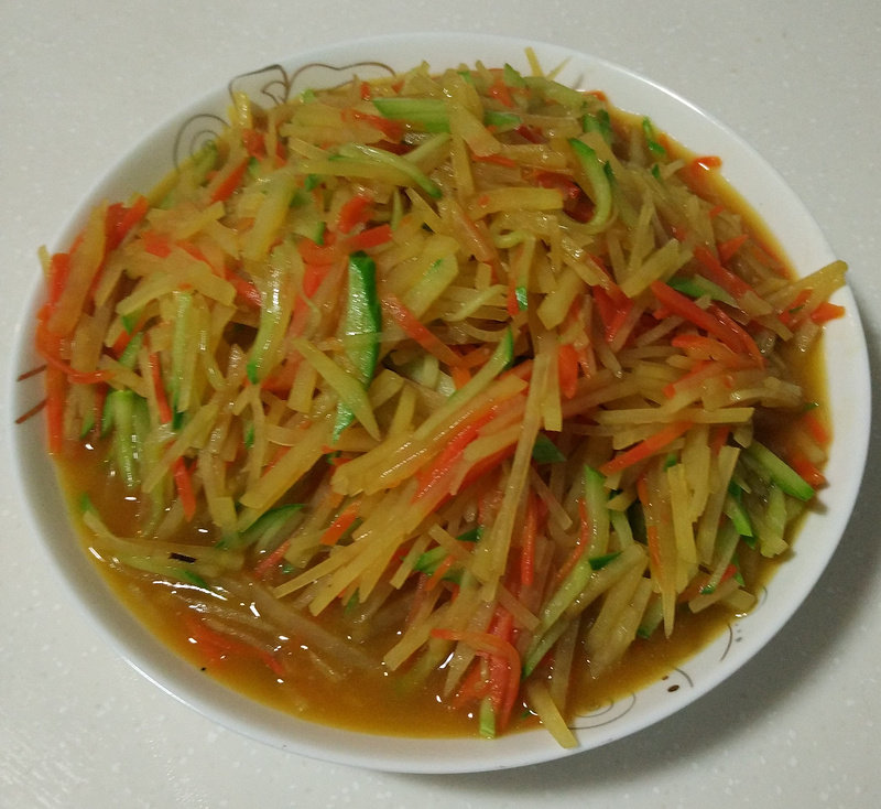 素三丝春卷家常做法，酥脆秘诀全公开-图7