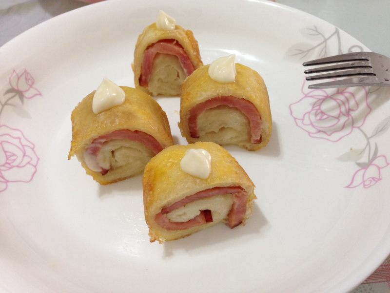 吐司虾肉卷制作方法：配料与步骤详解-图9