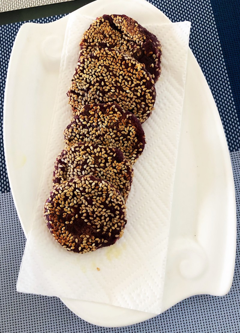 白麻紫薯饼做法大全，手把手教你轻松做！-图6