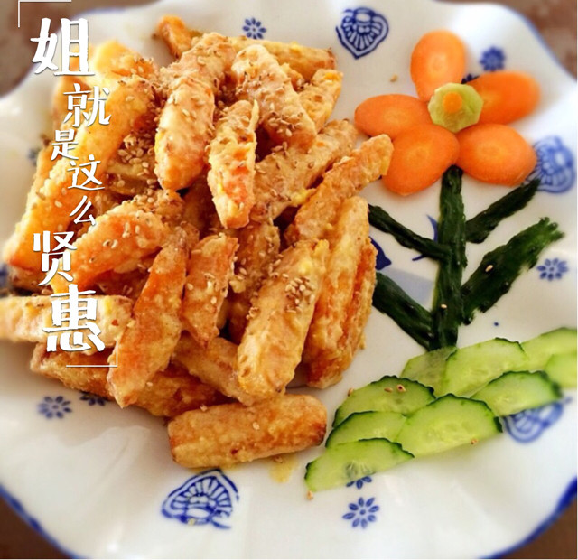 蛋黄焗南瓜正宗做法，香酥咸甜的家常美味-图7