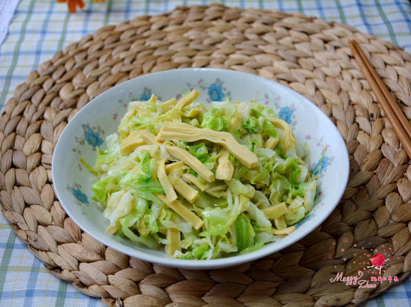 白菜炒凉皮正宗做法，这样做最美味-图6