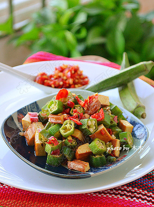 10种剁椒蒸秋葵做法，鲜辣开胃超下饭！-图5