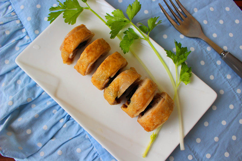 鸡蛋虾肉卷家常做法详解-图6