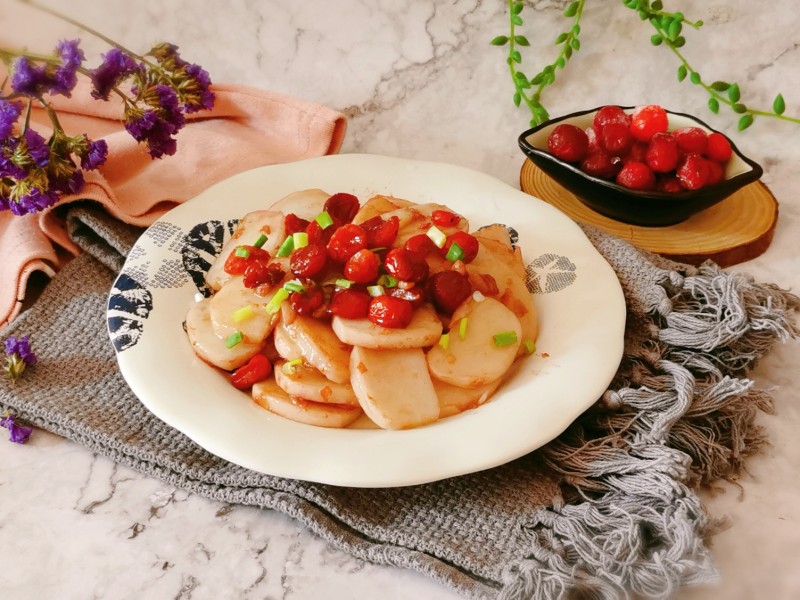 十种家常果蔬炒年糕做法大全-图7