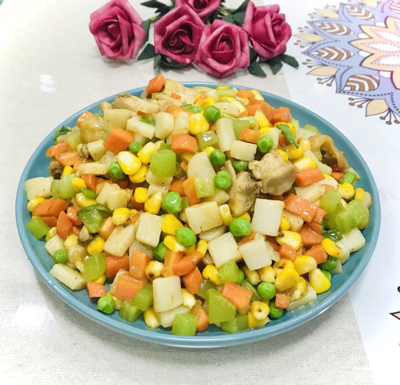 十种家常果蔬炒年糕做法大全-图9