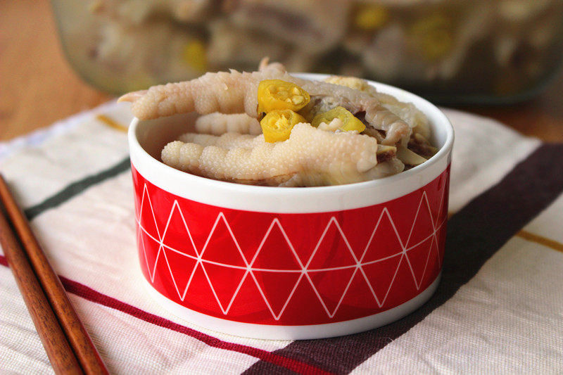 泡椒鸡胗家常做法，鲜嫩爽口超下饭-图1