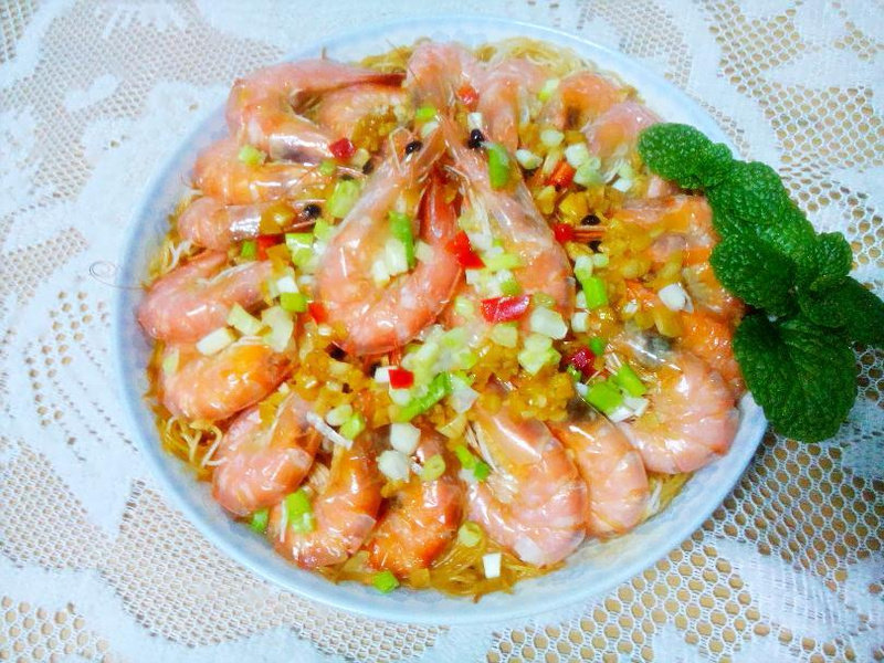 蒜蓉粉丝虾家常做法，鲜香入味超下饭-图4