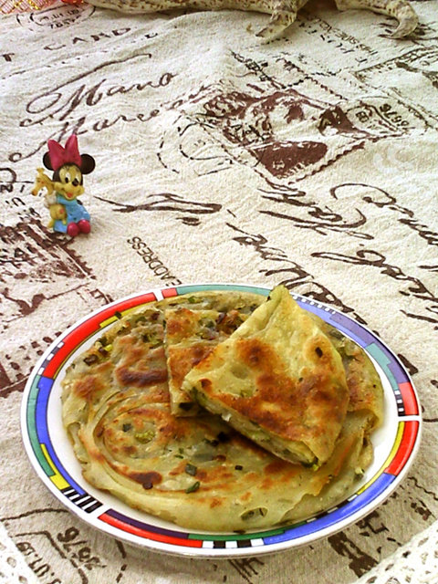 烫面葱花饼绝味做法，酥香多层超好吃-图3
