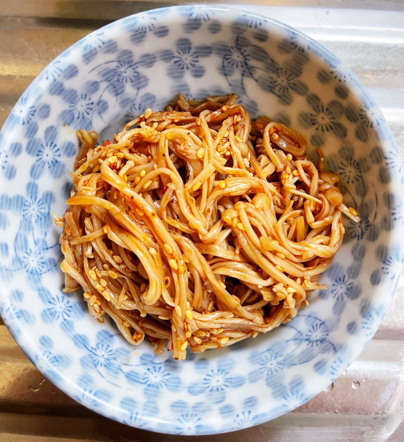 蚝油金针菇十种绝味做法，鲜香下饭一学就会-图7