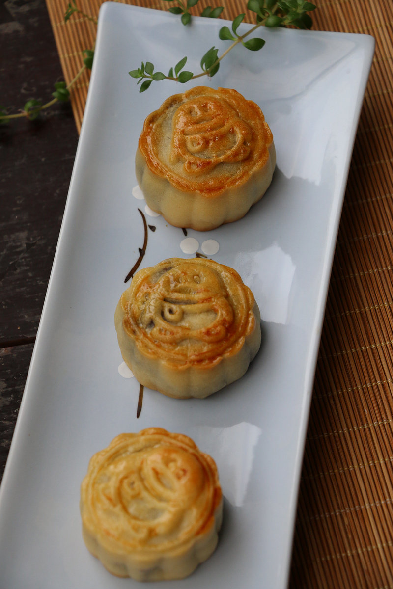 紫薯蒸月饼10种美味做法，轻松学做健康糕点-图6