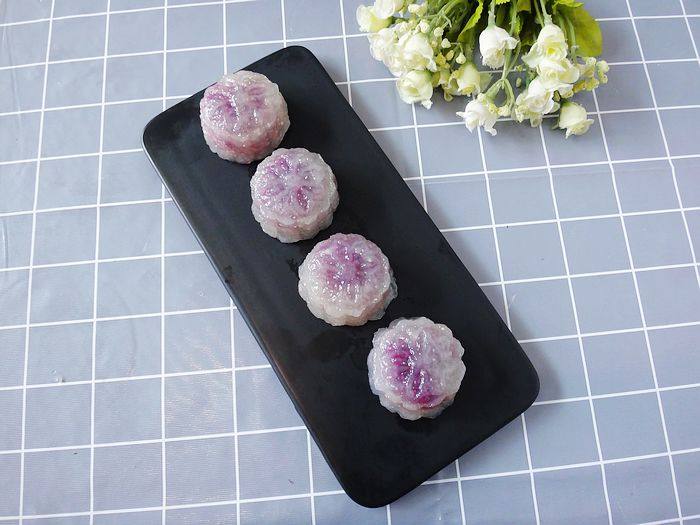 紫薯蒸月饼10种美味做法，轻松学做健康糕点-图7