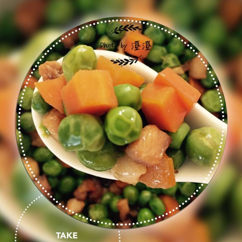 家常香卤豌豆做法，简单三步轻松上桌-图5