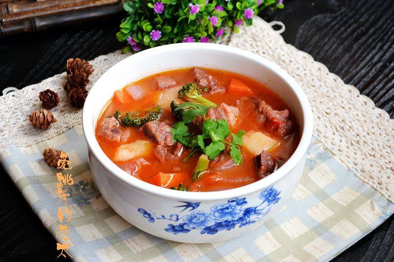 时蔬牛腩汤正宗做法，家常美味轻松学-图8