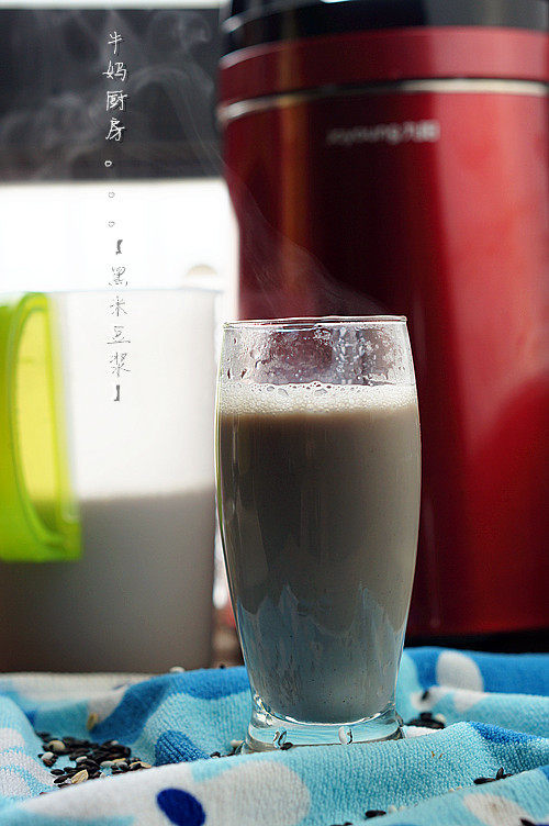 滋补黑米浆配料大全与制作方法-图6