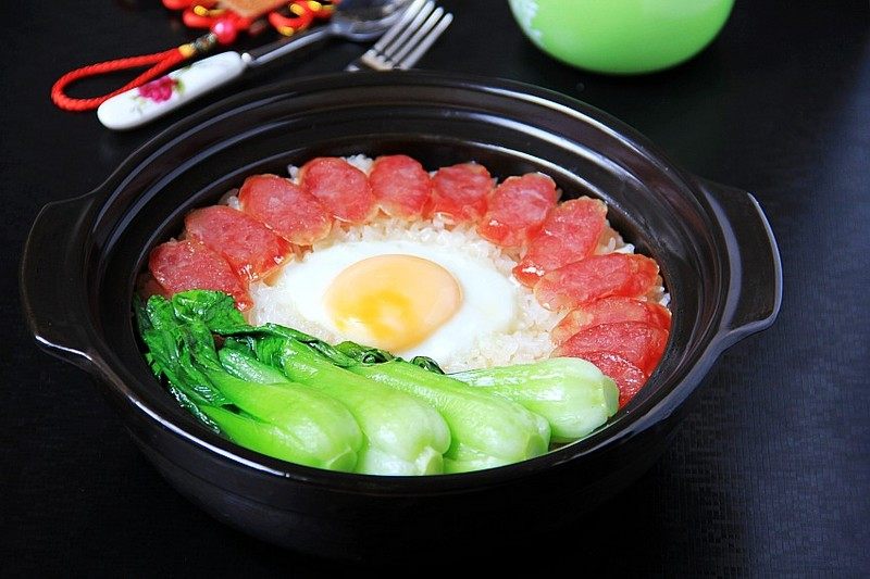 甘蓝煲仔饭做法大全，香糯美味一锅出-图3