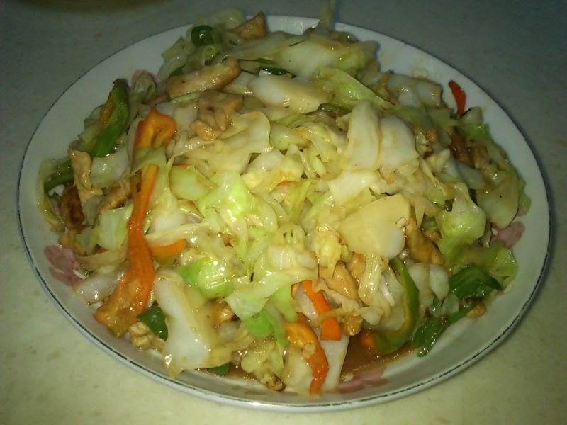 正宗肉丝包菜丝家常做法，鲜香脆嫩超下饭-图2