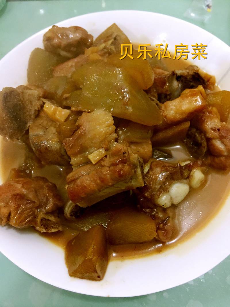 莴苣烧肉圆的家常做法与步骤详解-图5