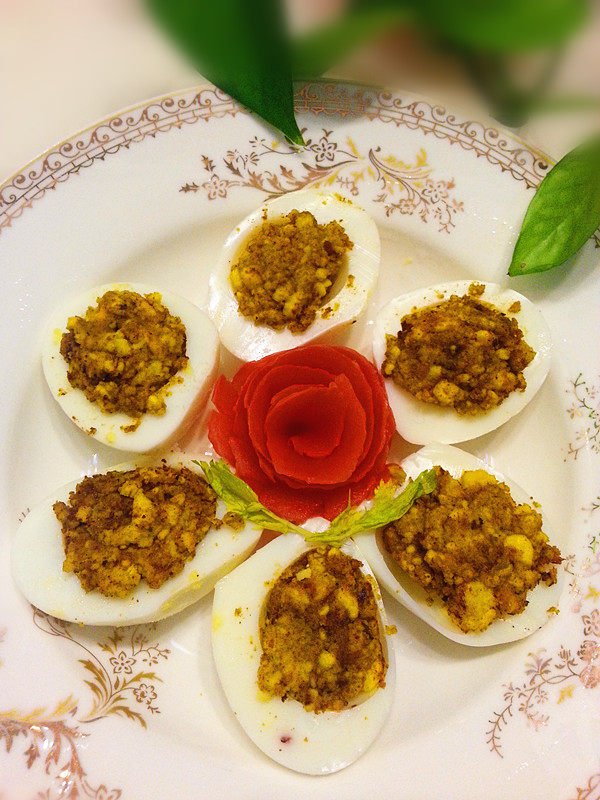 咖喱蒸双蛋的正确做法与步骤-图8