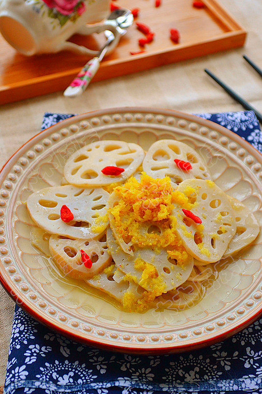 姜汁藕片做法详解：清脆爽口的家常秘诀-图1