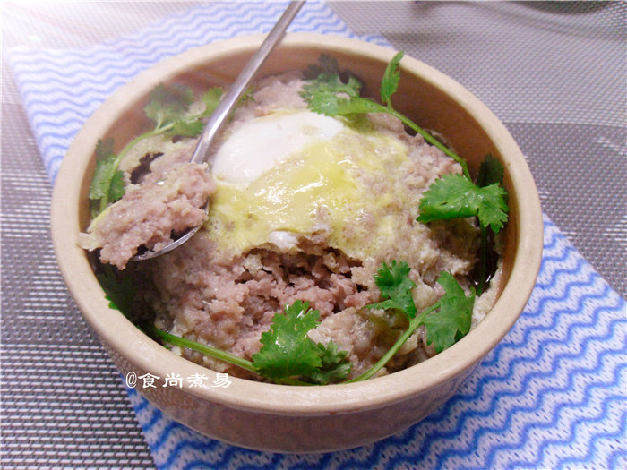 10种家常咸蛋肉饼做法，鲜香下饭超好吃-图6