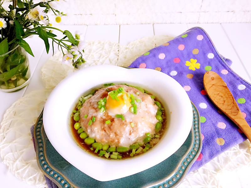 10种家常咸蛋肉饼做法，鲜香下饭超好吃-图7