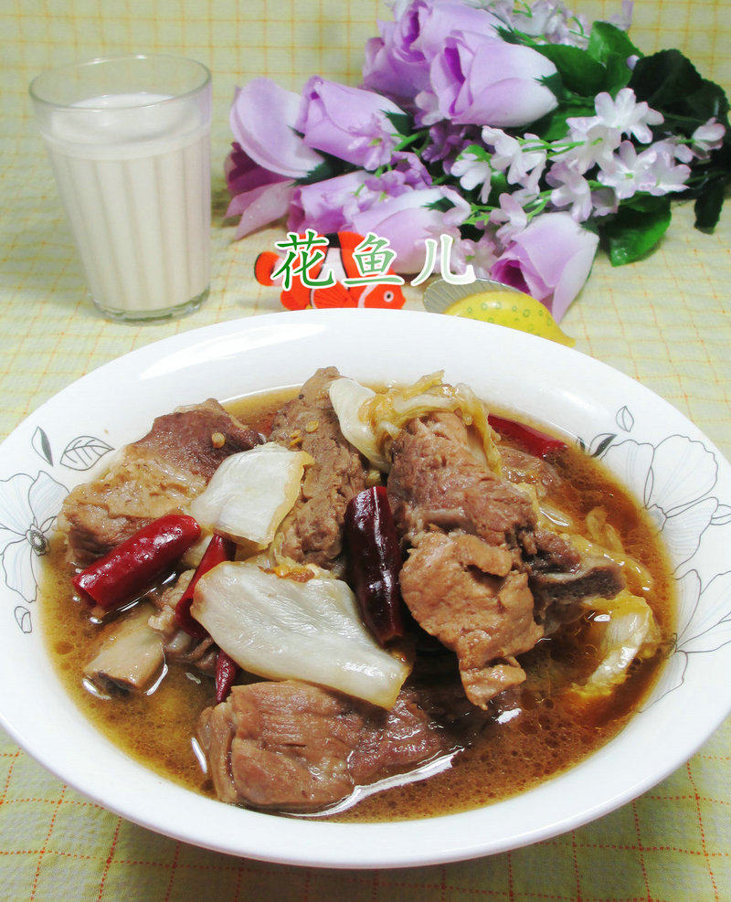 大骨炖白菜：家常美味的秘诀与做法-图2