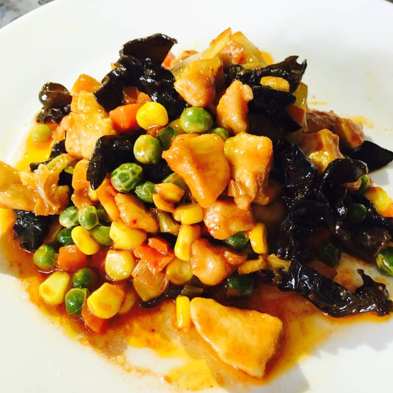 什锦豌豆丁家常做法，鲜香下饭一学就会-图9