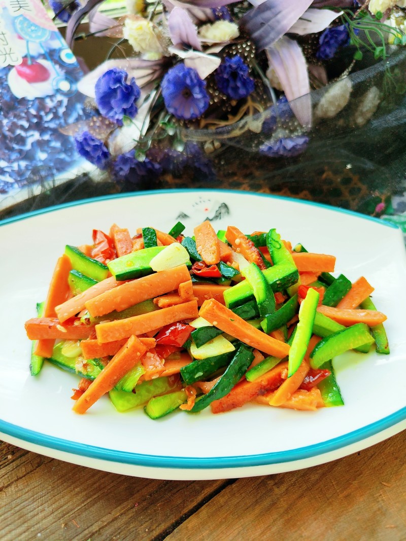 火腿炒黄瓜做法大全：配料与步骤详解-图9