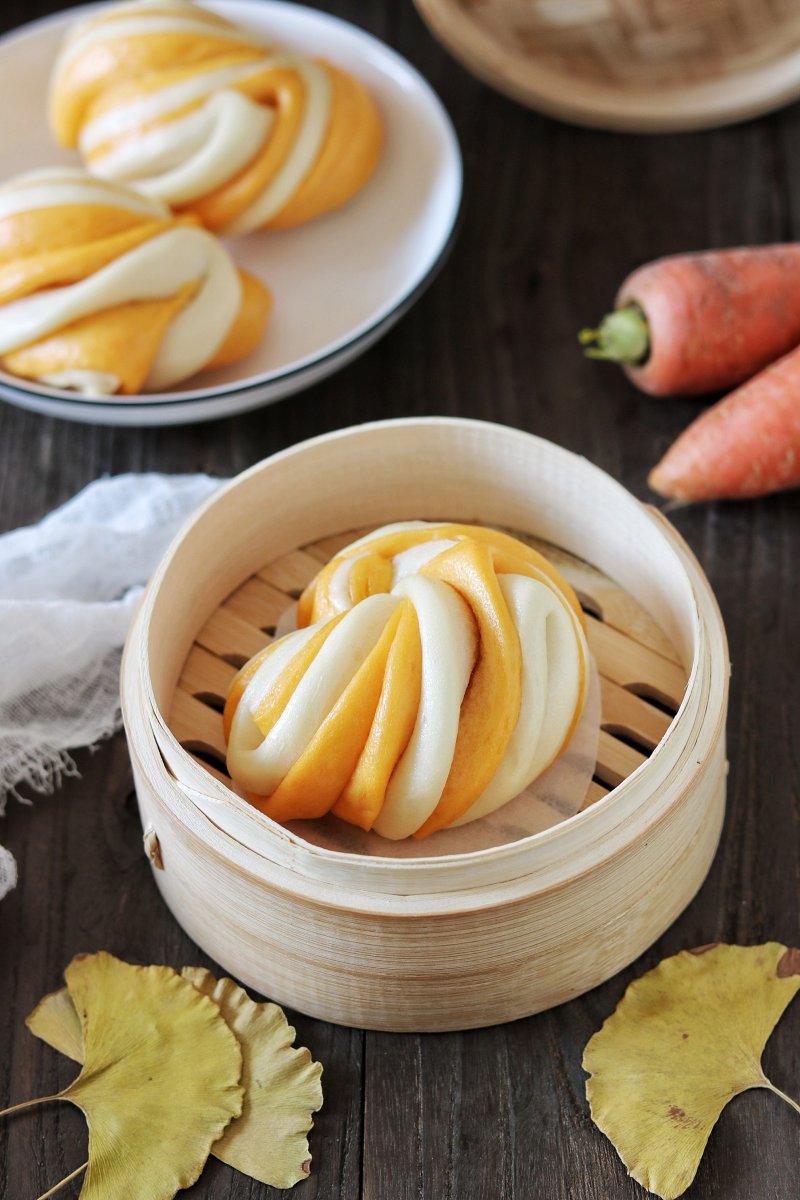 正宗胡萝卜花卷做法，美味秘诀全解析-图2