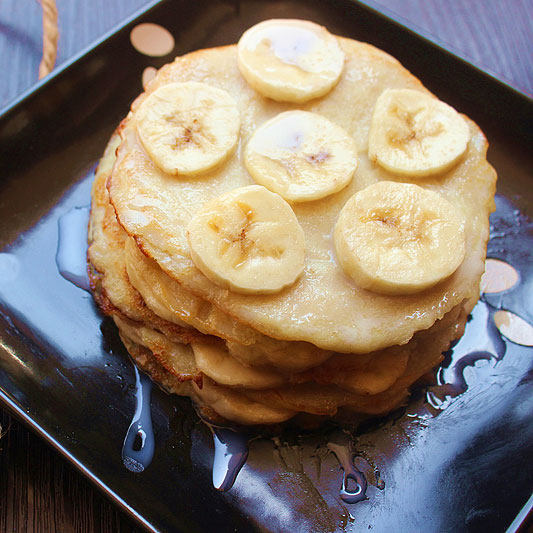 香蕉薄饼家常做法，轻松做出美味早餐-图8